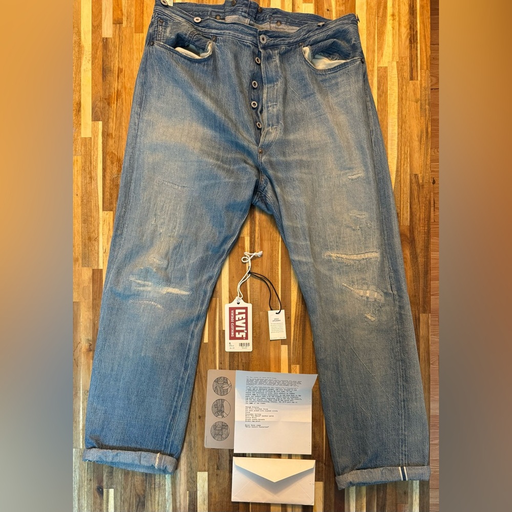 1890 501® ORIGINAL FIT SELVEDGE MEN'S
JEANS LEVIS